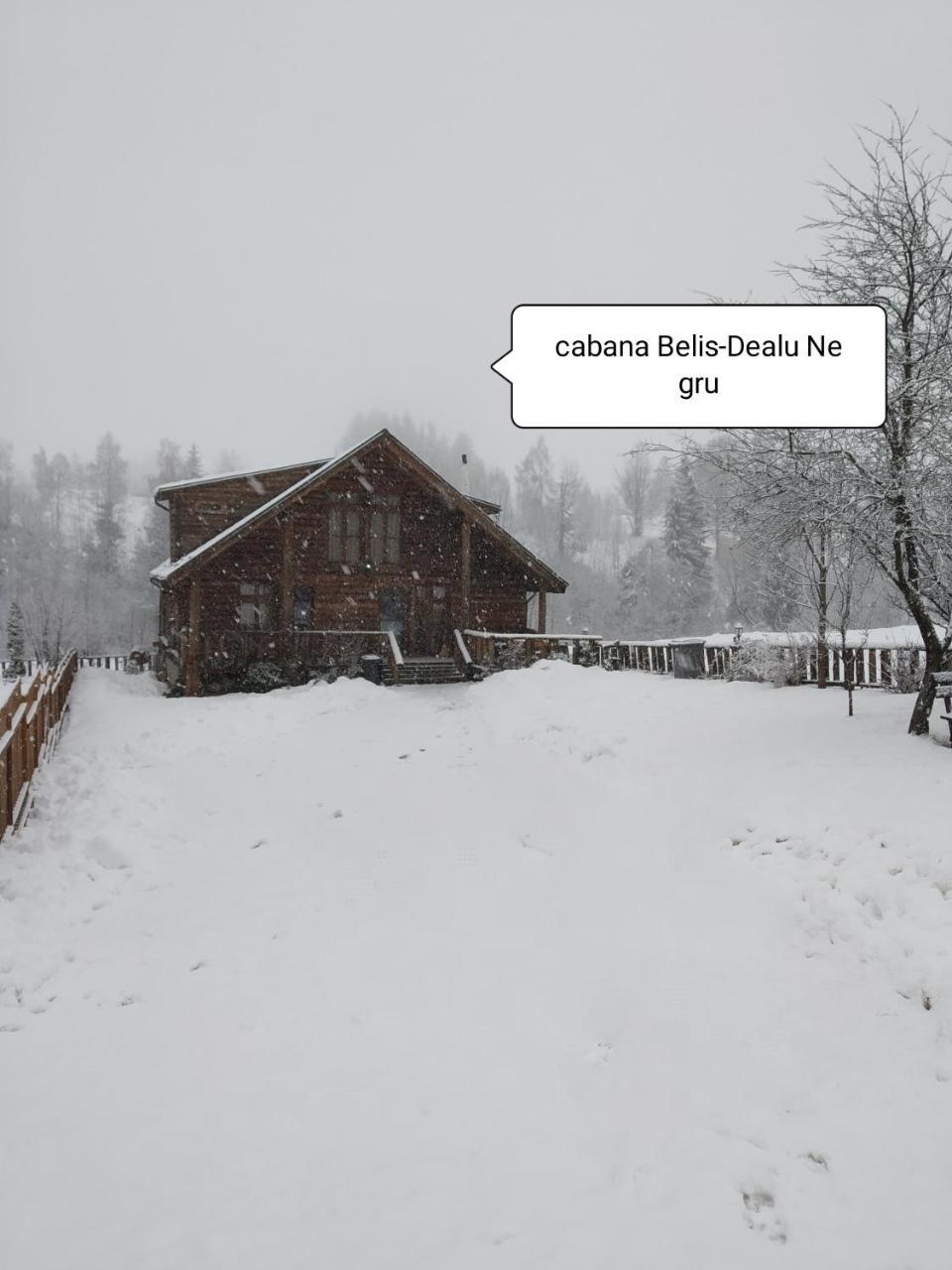 Cabana Belis Dealu Negru מראה חיצוני תמונה